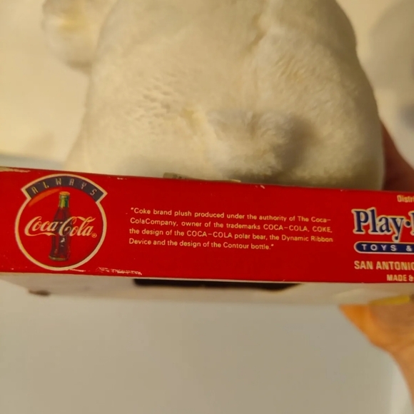Vintage 1994, Coca-Cola Plush Collection Polar Bear - Picture 8 of 11